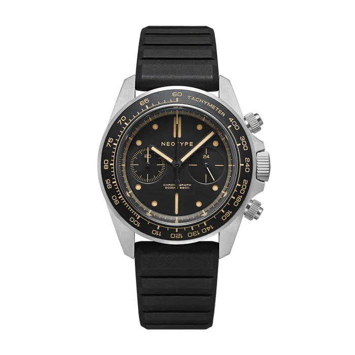 LM02 Type C Acier et cadran Noir + Old Radium