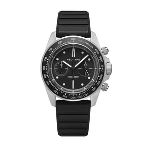 LM02 Type C Acier et cadran Noir