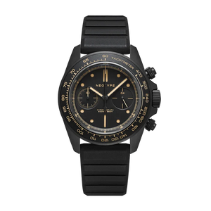 LM02 Type C PVD Noir - Cadran noir + Old Radium