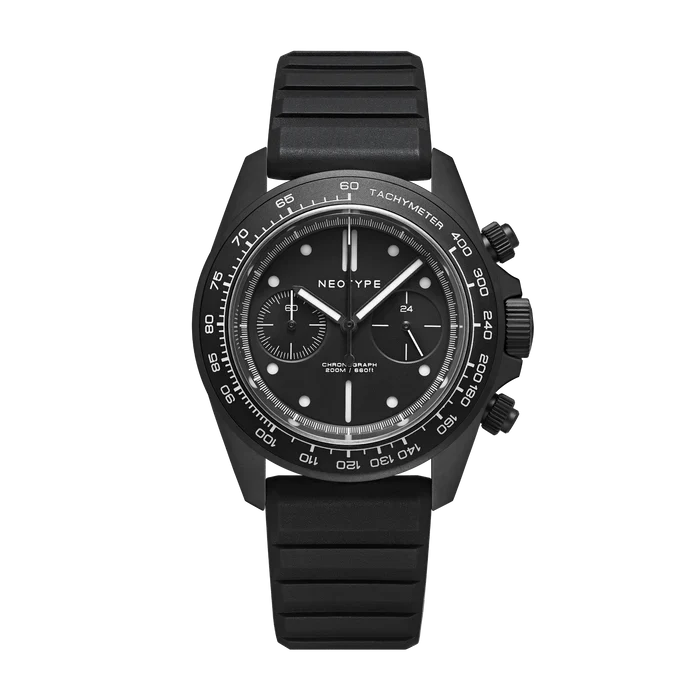 LM02 Type C PVD noir et Cadran noir