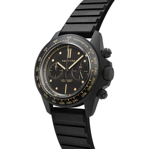 LM02 Type C PVD Noir - Cadran noir + Old Radium