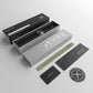 LM02 Type C Acier et cadran Noir