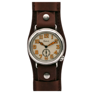 Vario 1918 Trench Cream Dial Orange Lume