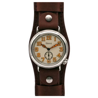 Vario 1918 Trench Cream Dial Orange Lume