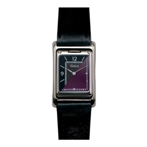 Vario VERSA Reversible Dual Time Gunmetal-Purple Watch