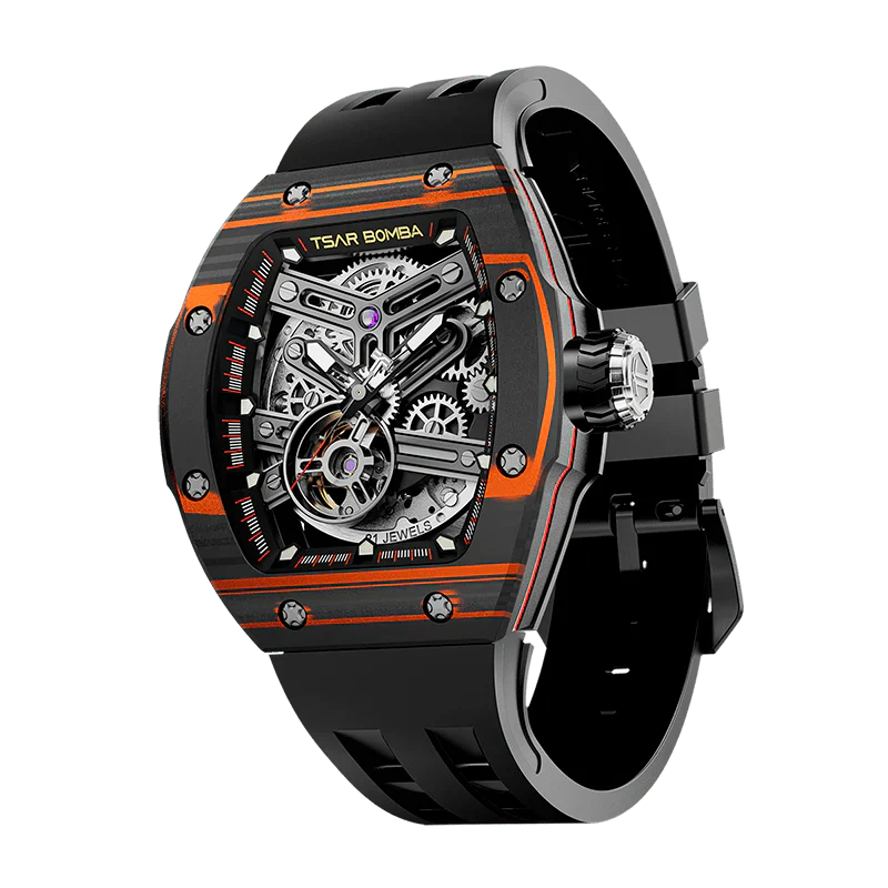 Atomic-Interchangeable Fibre de Carbone Automatique