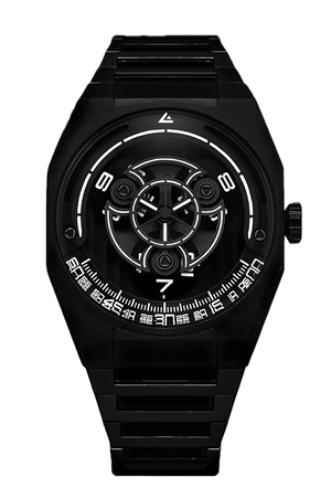 Angles KOI-5 Acier heure vagabonde