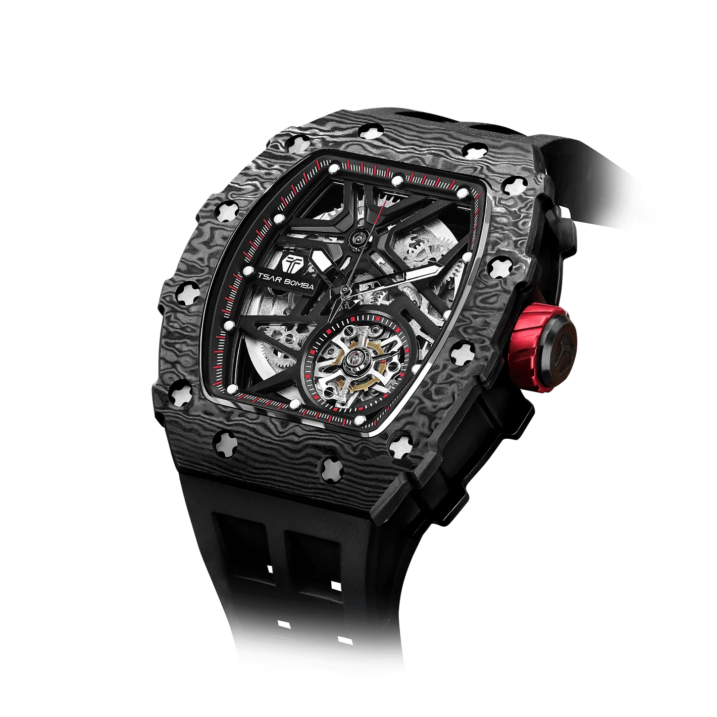 Elemental Series-Carbon Fiber Automatic Watch TB8209CF