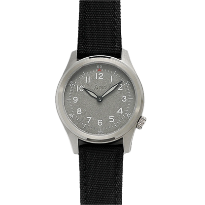 Vario 1945 A-11S Eagle Grey Solar Quartz Field Watch