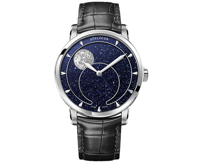 Agelocer Astronomer cadran en aventurine