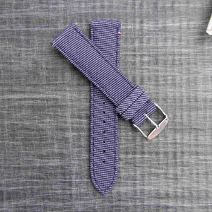 Bracelet de montre toile PORT LOUIS jean