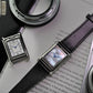 Vario VERSA Reversible Dual Time Silver-White Mother of Pearl Watch