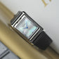 Vario VERSA Reversible Dual Time Silver-White Mother of Pearl Watch