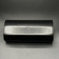 Etui montre en cuir noir
