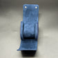 Etui montre en cuir bleu