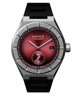 Montre H992 - H1 Burgundy + Silver