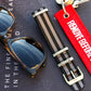 Bracelet NATO Noir-Gris Eza