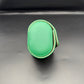 Etui montre en cuir vert