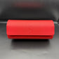 Etui montre en cuir rouge