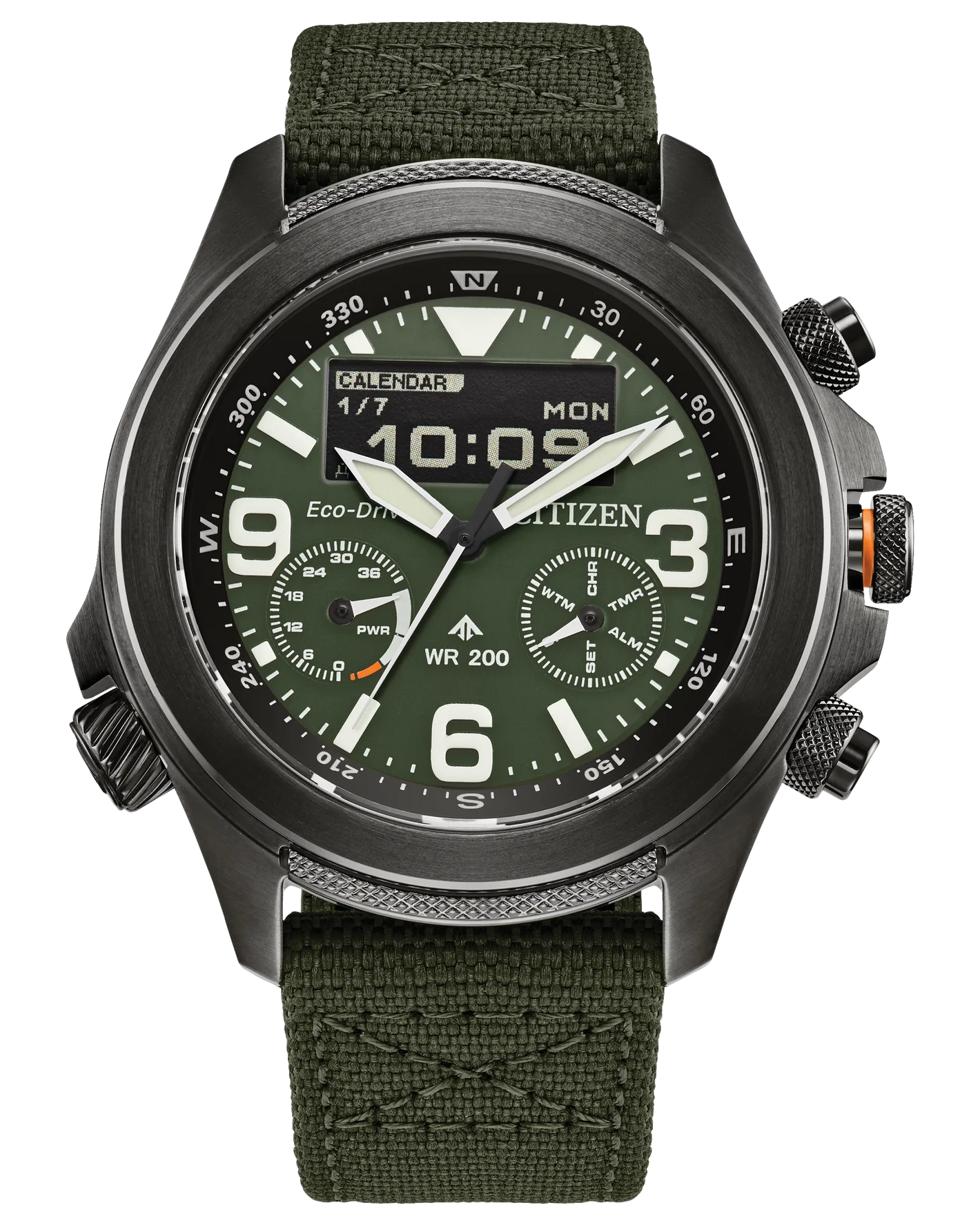 Montre Citizen Promaster Land U822 – Ana-Digi Eco-Drive 43,9 mm