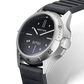 LM01 Type D Acier et cadran Noir