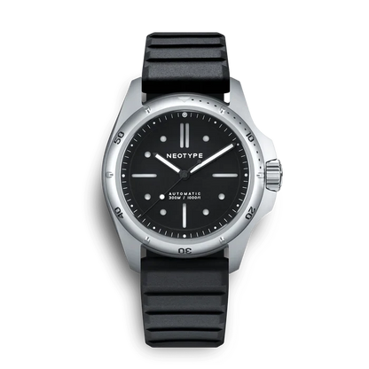 LM01 Type D Acier et cadran Noir