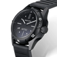LM01 Type D Acier PVD Noir et cadran Noir