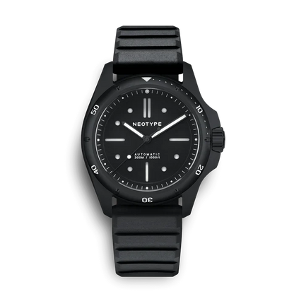 LM01 Type D Acier PVD Noir et cadran Noir