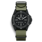 LM01 Type D Acier PVD Noir et cadran Noir