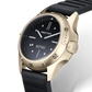 LM01 Type D Acier PVD Or et cadran Noir