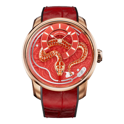 THE ENAMEL SNAKE RED (Edition Limitée)