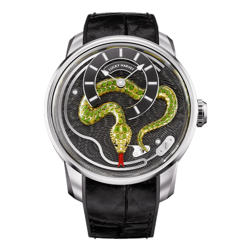THE ENAMEL SNAKE GREEN (Edition Limitée)