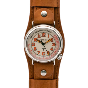 Vario 1918 Medic White Dial Orange Lume