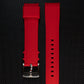 Bracelets caoutchouc curve, boucle ardillon