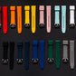 Bracelets caoutchouc curve, boucle ardillon