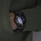 LM01 Type D Acier PVD Noir et cadran Noir