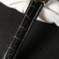 Bracelet de montre en cuir façon croco