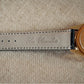 Bracelet de montre en cuir lisse