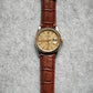 Bracelet de montre en cuir façon croco