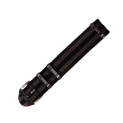 Bracelet NATO Noir-Gris Eza