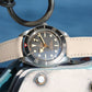 Bracelet de montre toile LARMOR PLAGE blanc lin