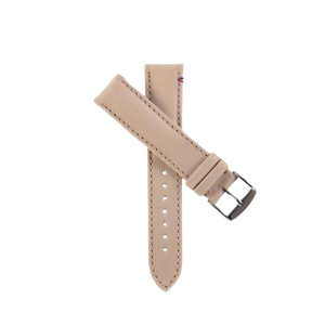 Bracelet de montre toile PORT LOUIS Blanc lin