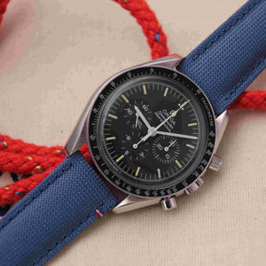 Bracelet de montre toile PORT LOUIS bleu breton