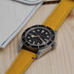 Bracelet de montre toile PORT LOUIS jaune