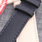 Bracelet de montre toile PORT LOUIS navy foncé