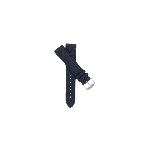 Bracelet de montre toile PORT LOUIS noir