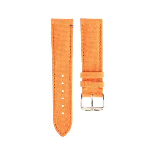 Bracelet de montre toile PORT LOUIS orangeade
