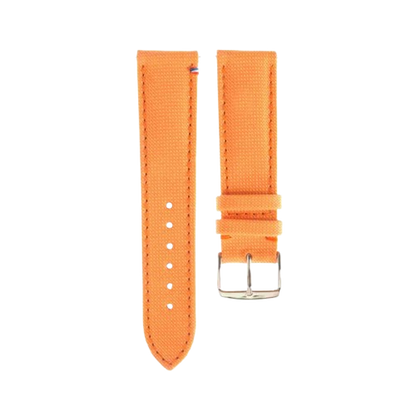 Bracelet de montre toile PORT LOUIS orangeade
