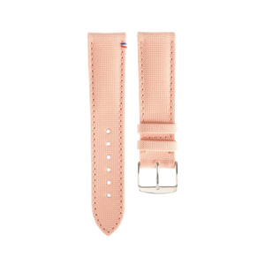 Bracelet de montre toile PORT LOUIS soft pink