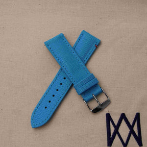 Bracelet de montre toile PORT LOUIS Turquoise